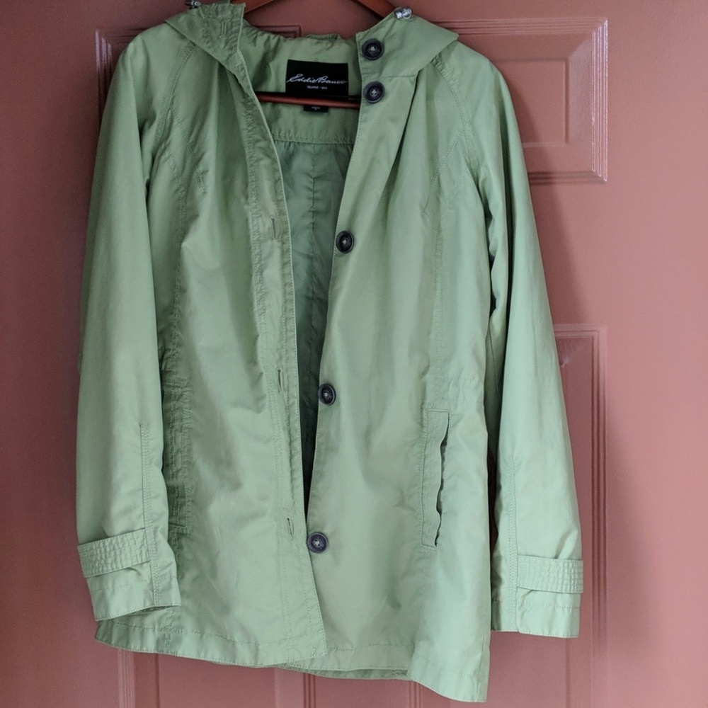 Eddie Bauer Rain Jacket - Green